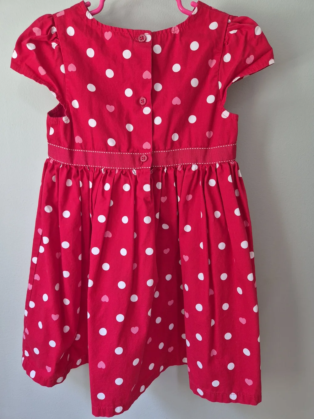 6T Gymboree Red Polka Dot Dress with Bow